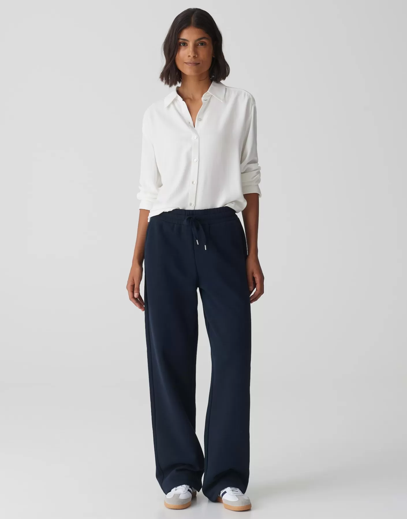 Pantalons<OPUS Commander Pantalon De Survêtement Mayah Bleu En Ligne coal blue