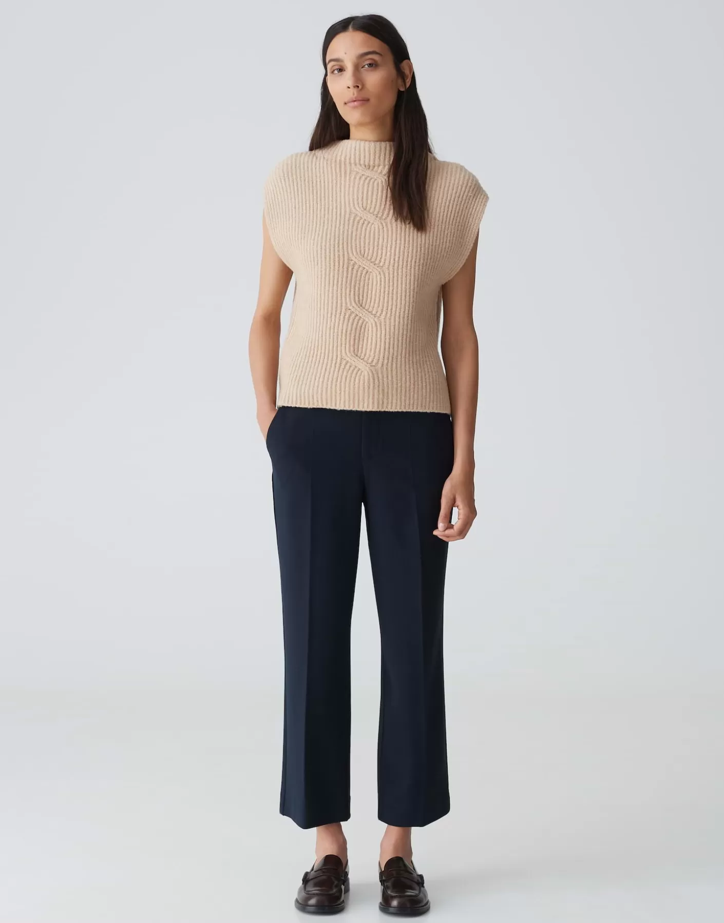Pantalons | Meilleures Ventes<OPUS Commander Pantalon De Ville Morella Bleu En Ligne coal blue