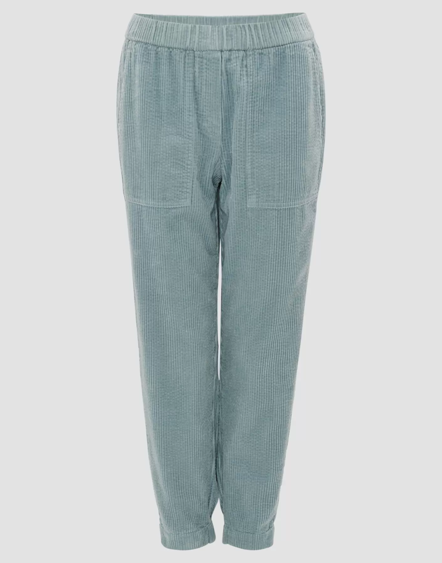 Pantalons<OPUS Commander Pantalon En Velours Côtelé Myha Corduroy Bleu En Ligne glacier blue