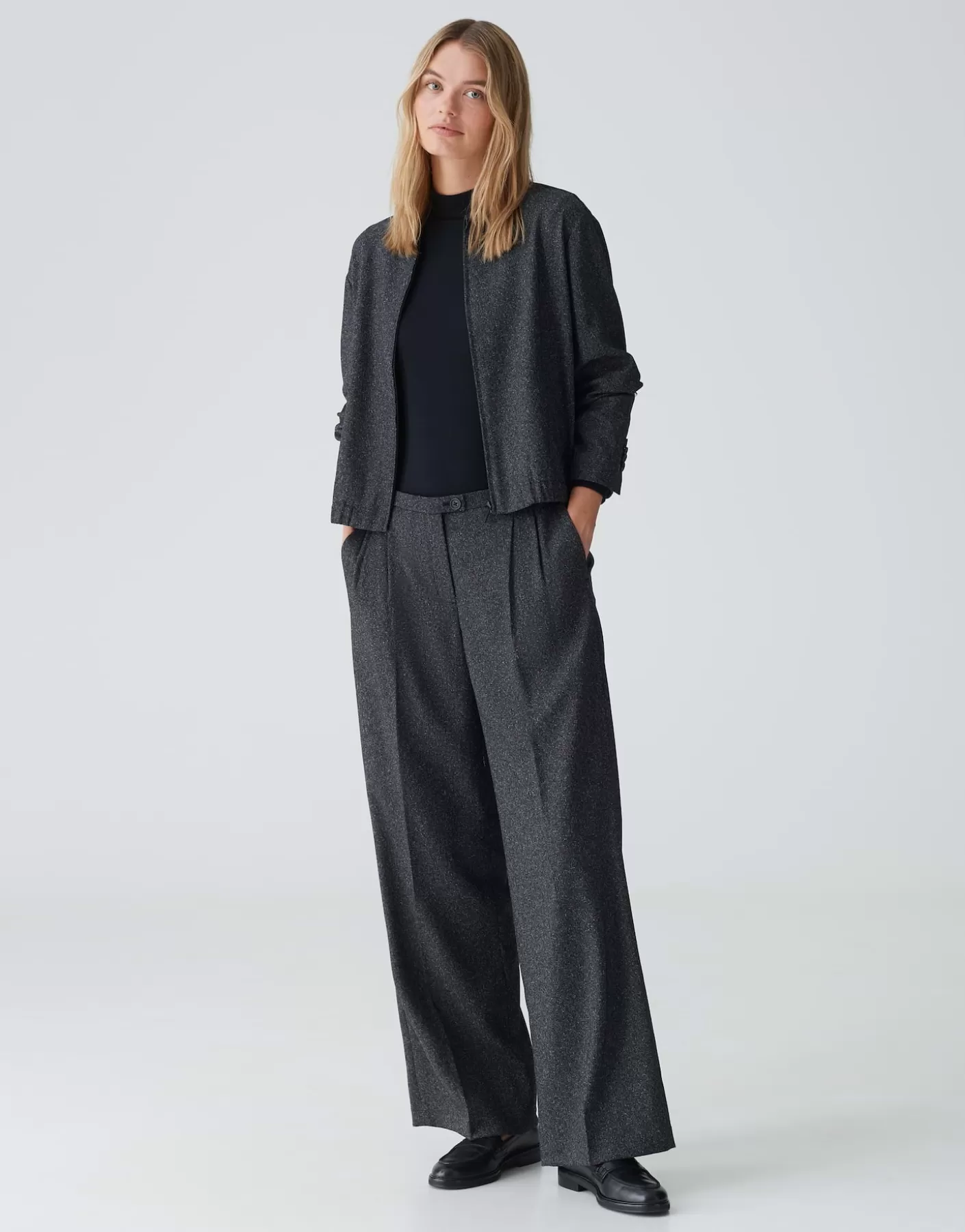 Pantalons<OPUS Commander Pantalon Marlene Mukina Noir En Ligne black