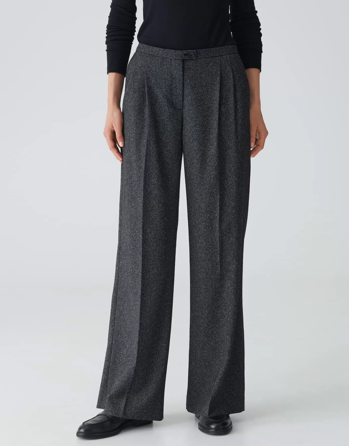Pantalons<OPUS Commander Pantalon Marlene Mukina Noir En Ligne black