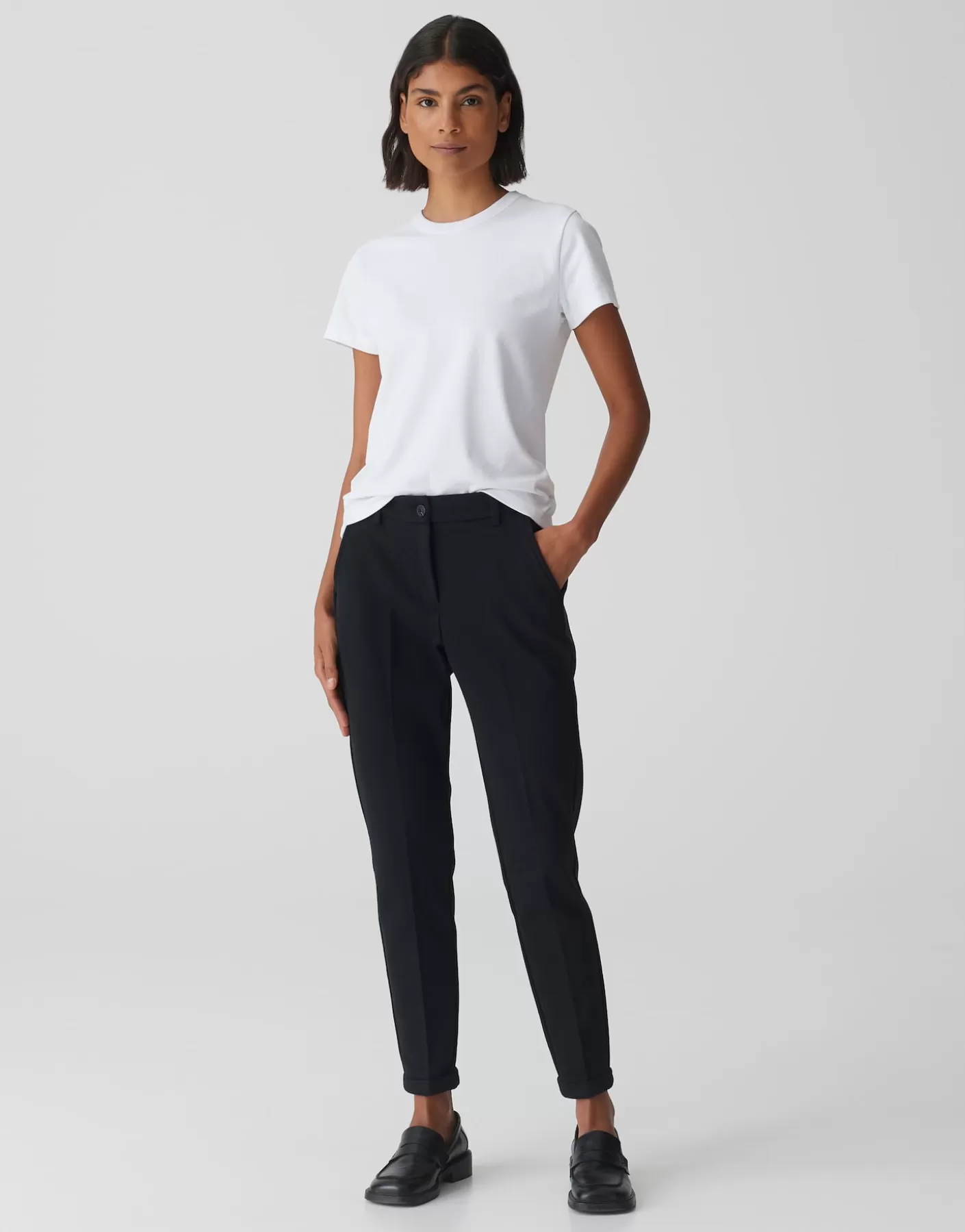 Pantalons<OPUS Commander Pantalon Melina Noir En Ligne black