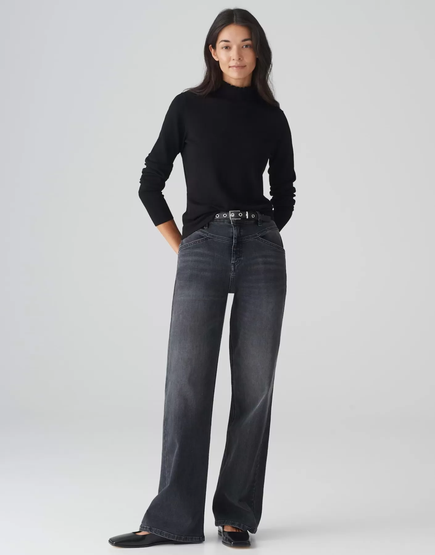 Maille | Meilleures Ventes<OPUS Commander Pull En Maille Fine Polluna Noir En Ligne black
