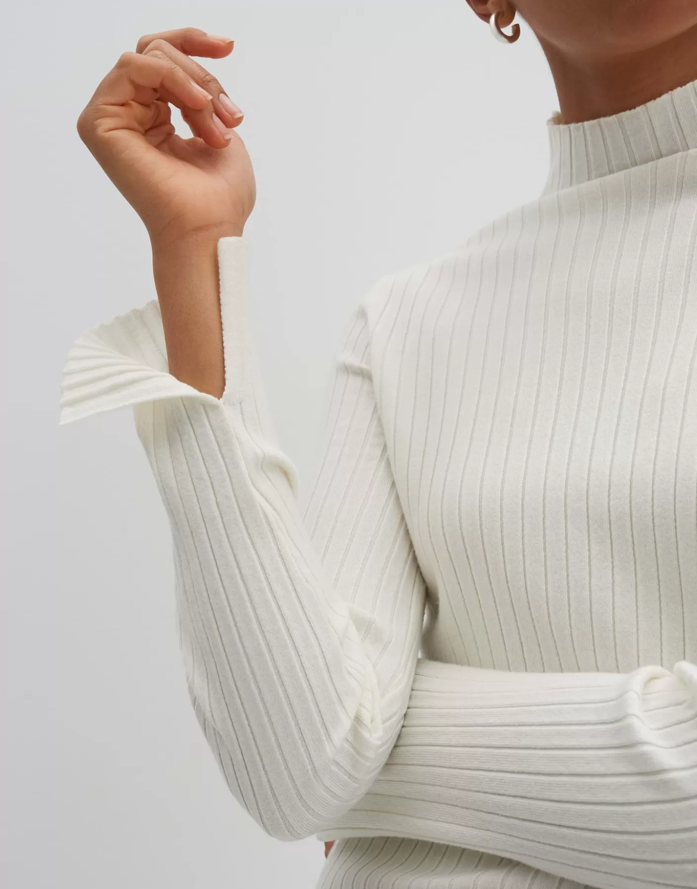 Maille<OPUS Commander Pull En Maille Fine Tippi Soft Blanc En Ligne soft cream