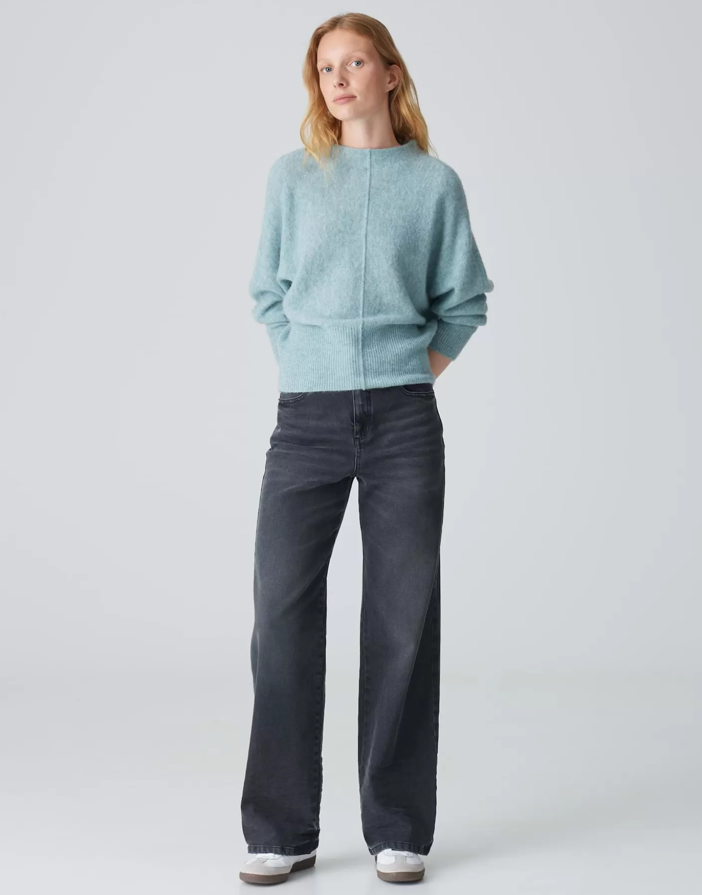 Maille<OPUS Commander Pull En Tricot Pahuma Soft Bleu En Ligne glacier blue