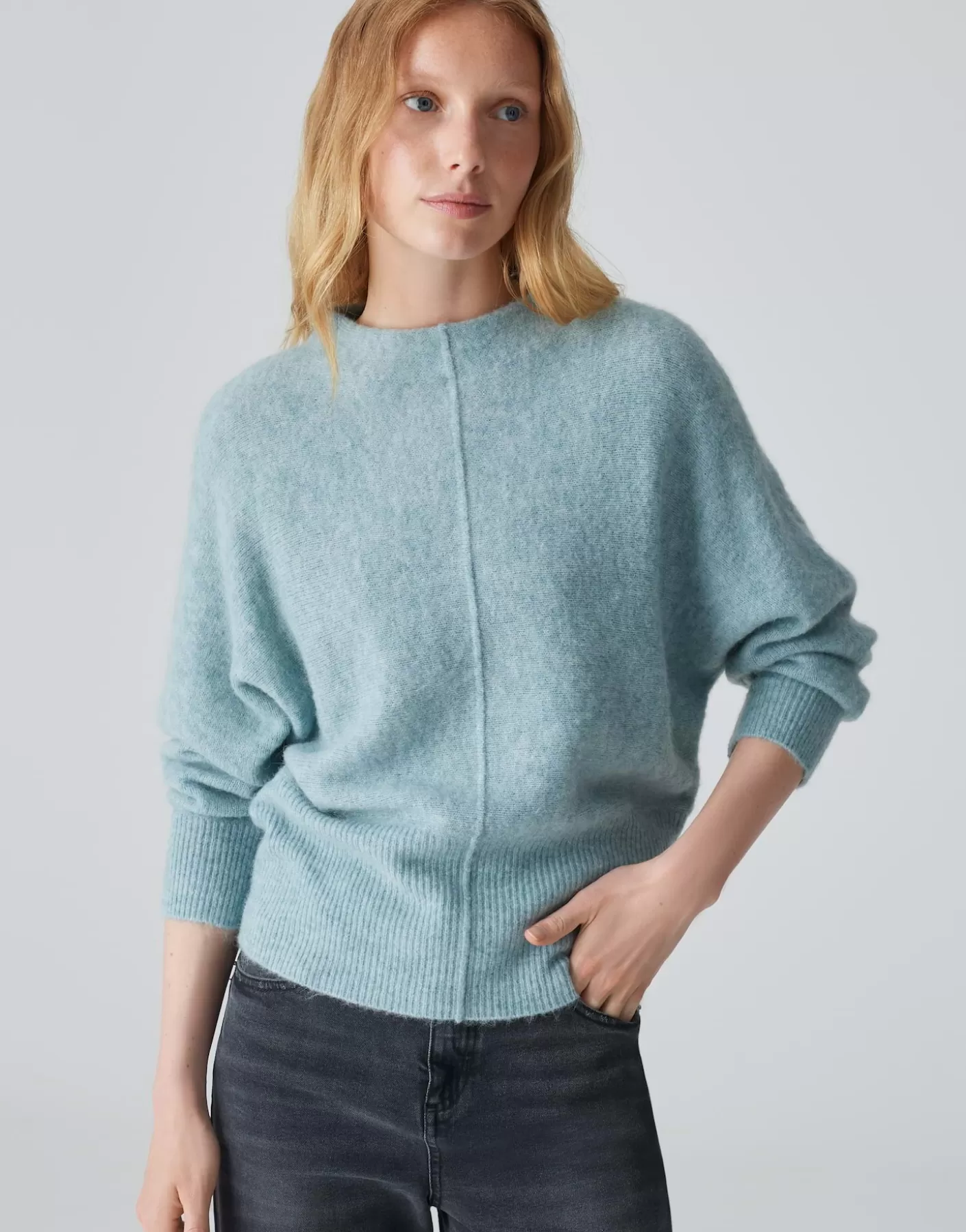 Maille<OPUS Commander Pull En Tricot Pahuma Soft Bleu En Ligne glacier blue