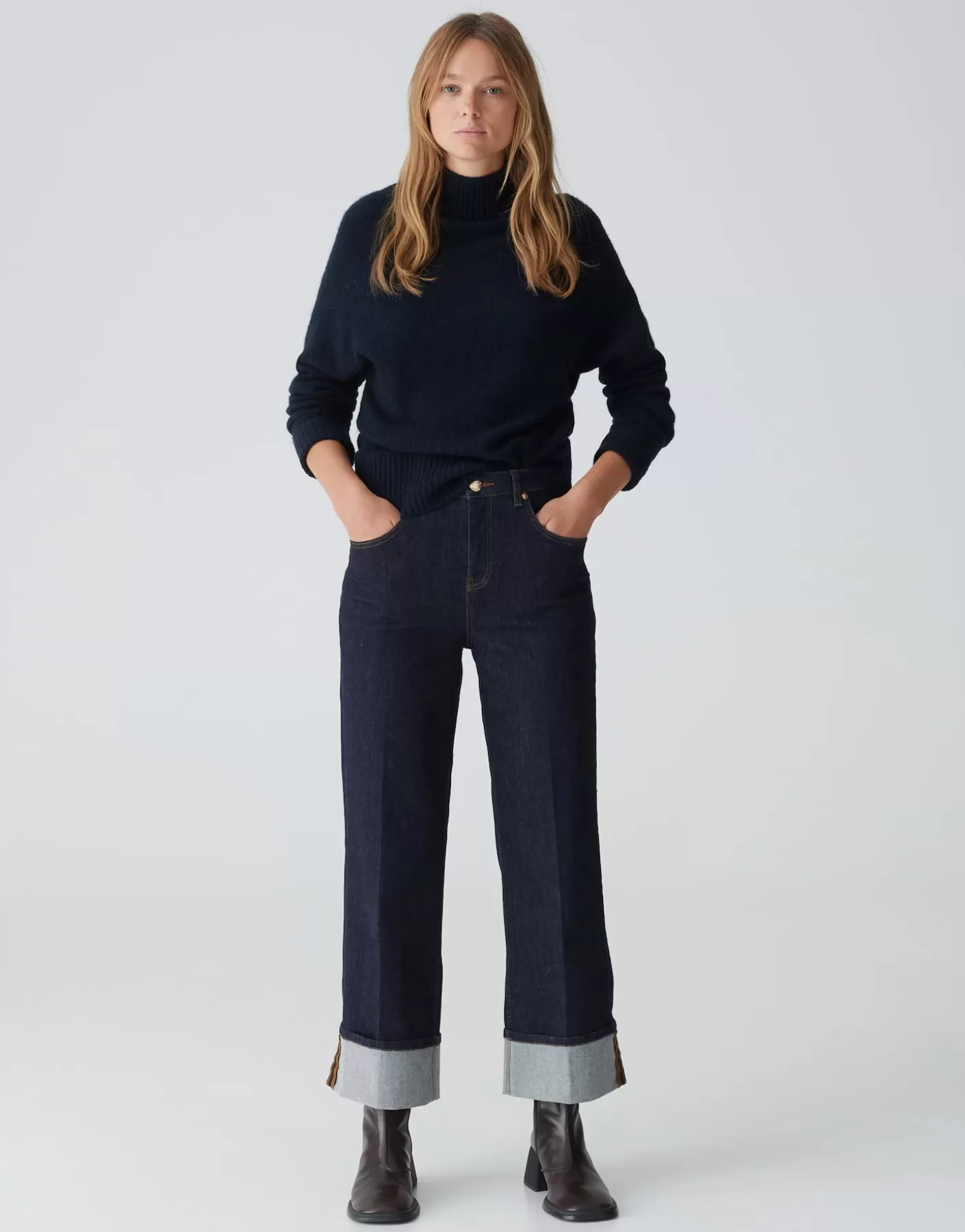 Maille<OPUS Commander Pull En Tricot Panwerp Bleu En Ligne coal blue