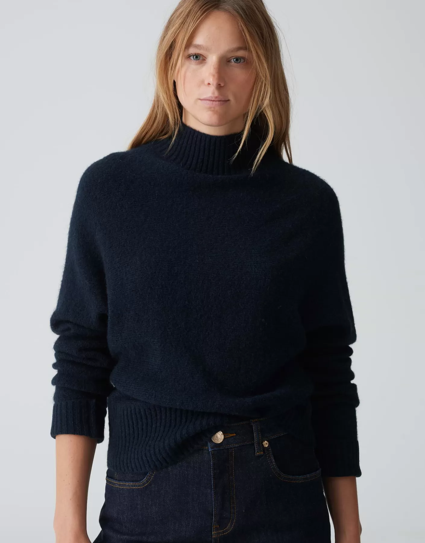 Maille<OPUS Commander Pull En Tricot Panwerp Bleu En Ligne coal blue