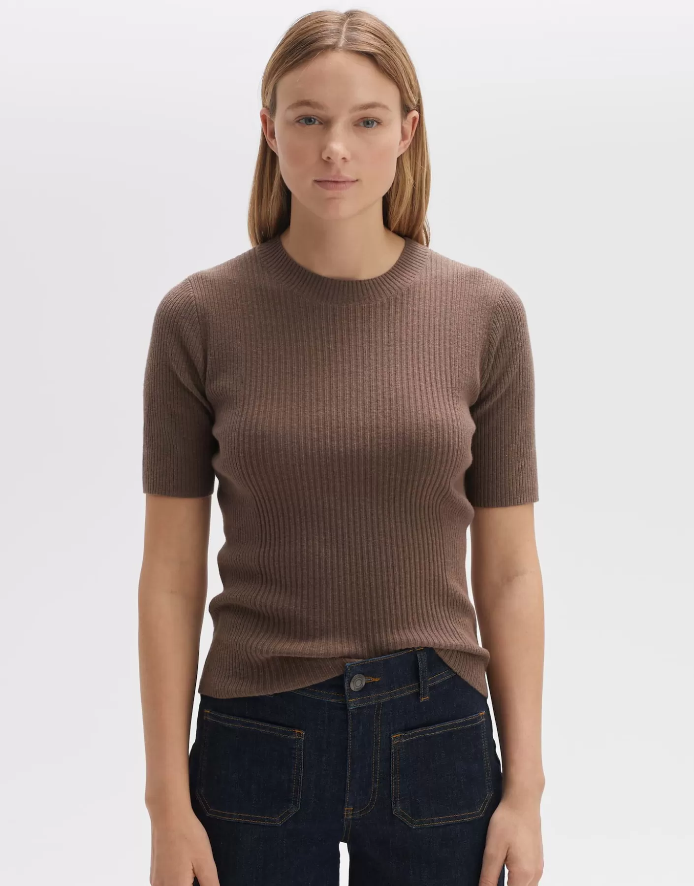 Maille<OPUS Commander Pull En Tricot Prika Marron En Ligne cocoa