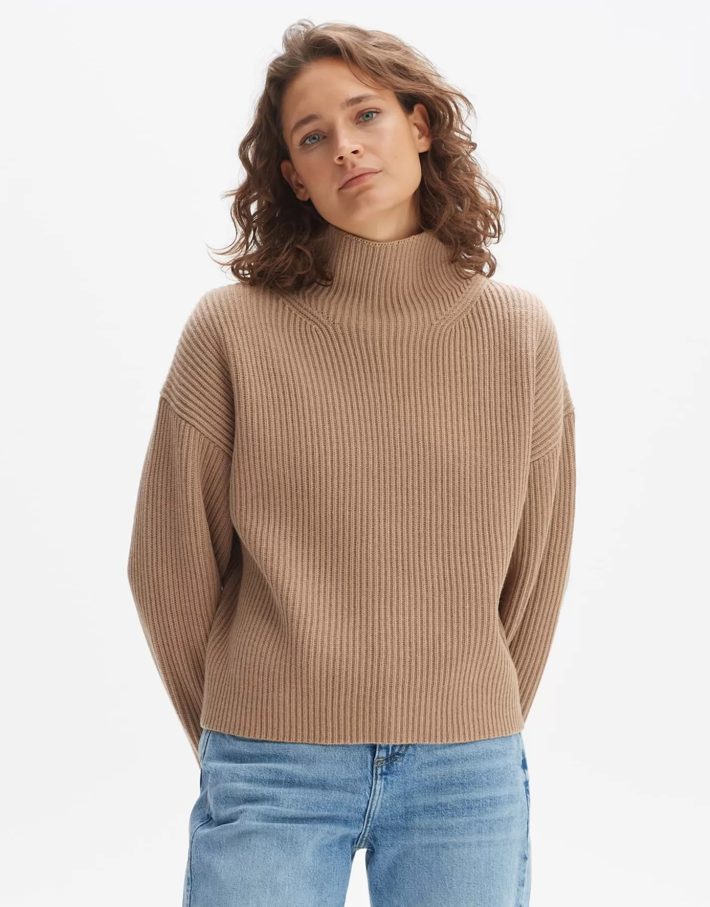 Maille<OPUS Commander Pull En Tricot Puco Marron En Ligne nutmeg