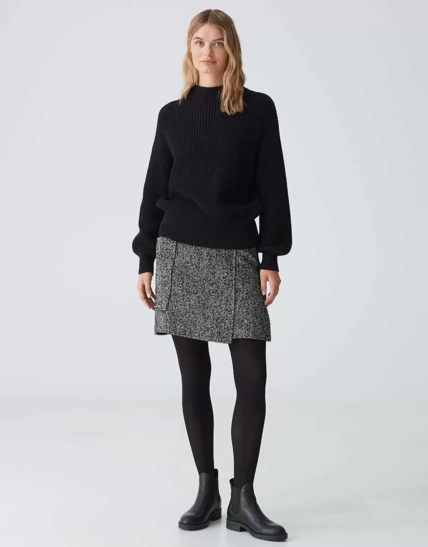 Maille<OPUS Commander Pull En Tricot Pufamo Noir En Ligne black