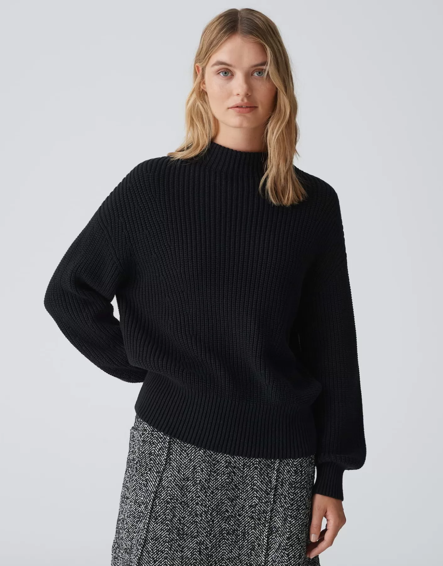Maille<OPUS Commander Pull En Tricot Pufamo Noir En Ligne black