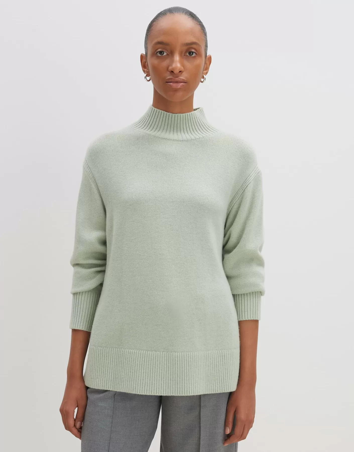Maille<OPUS Commander Pull En Tricot Tahila Vert En Ligne pale jade