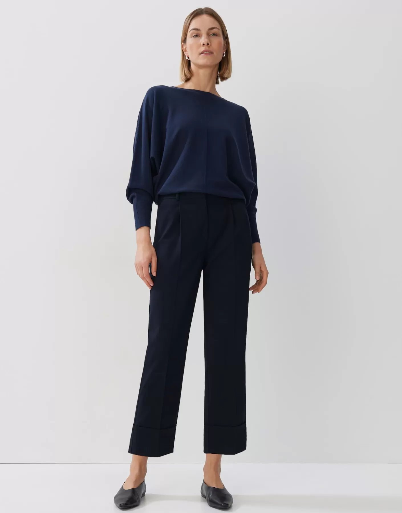 Maille<OPUS Commander Pull En Tricot Taliya Detail Bleu En Ligne ocean