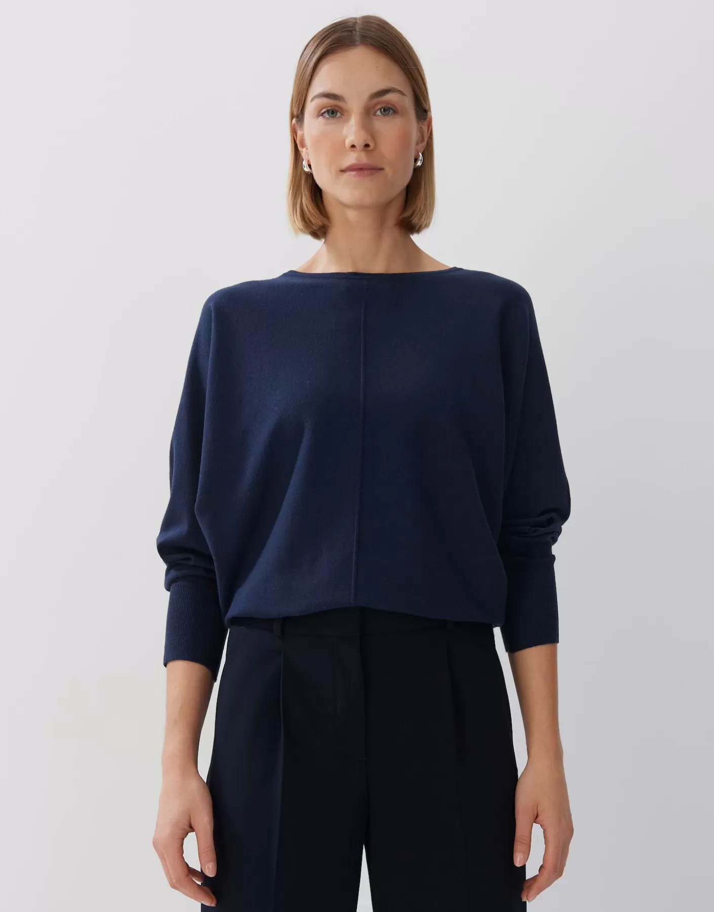 Maille<OPUS Commander Pull En Tricot Taliya Detail Bleu En Ligne ocean
