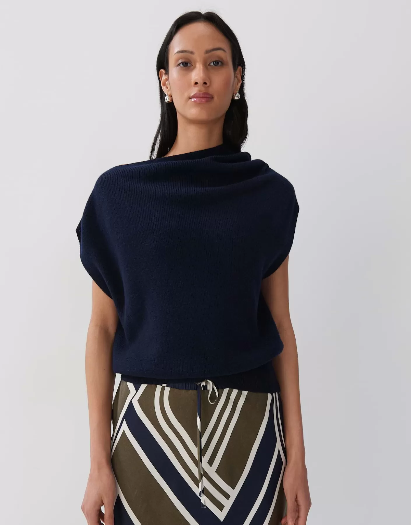 Maille<OPUS Commander Pull En Tricot Tamena Bleu En Ligne ocean