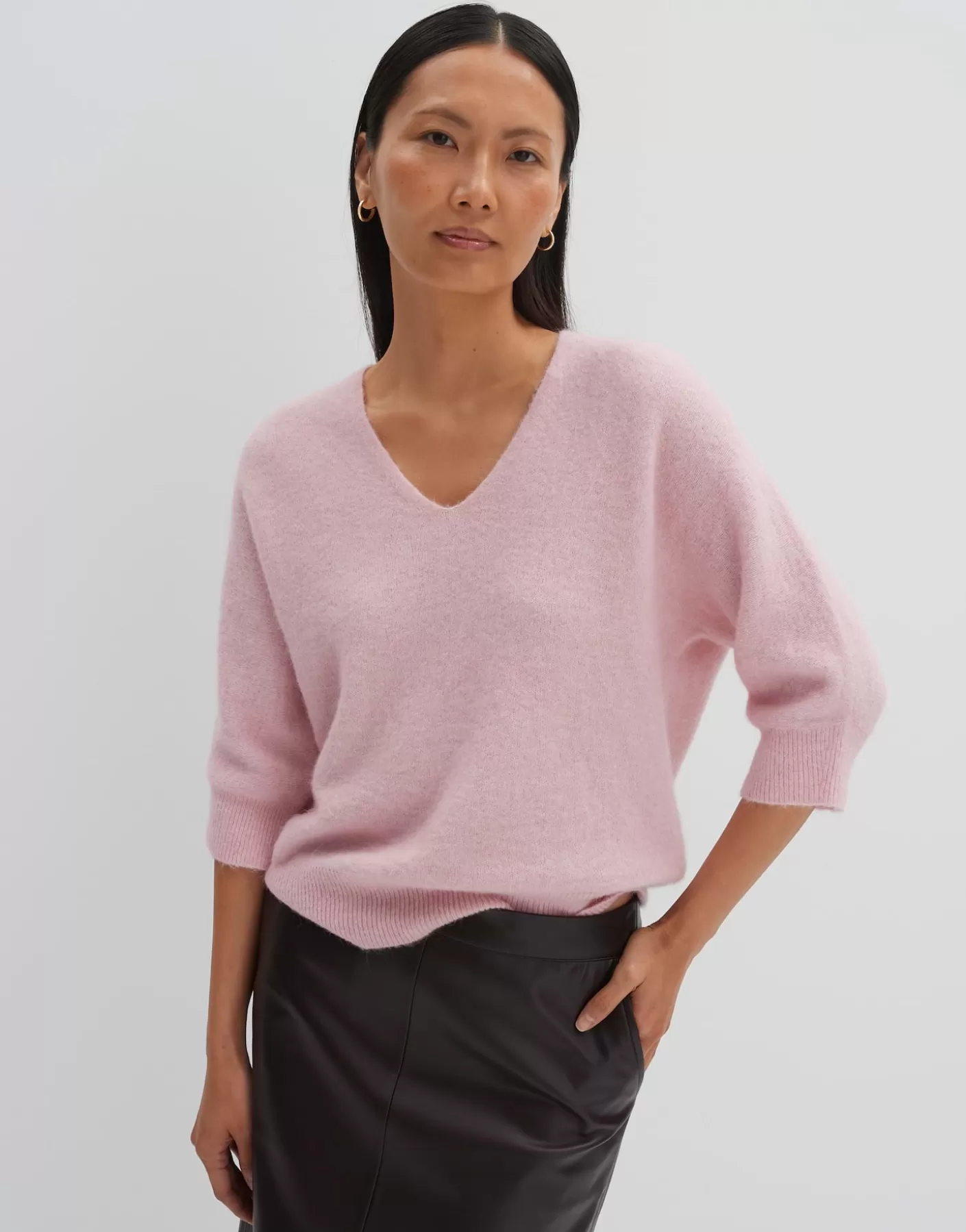 Maille | Meilleures Ventes<OPUS Commander Pull En Tricot Tamita Pure Rose En Ligne chalky pink