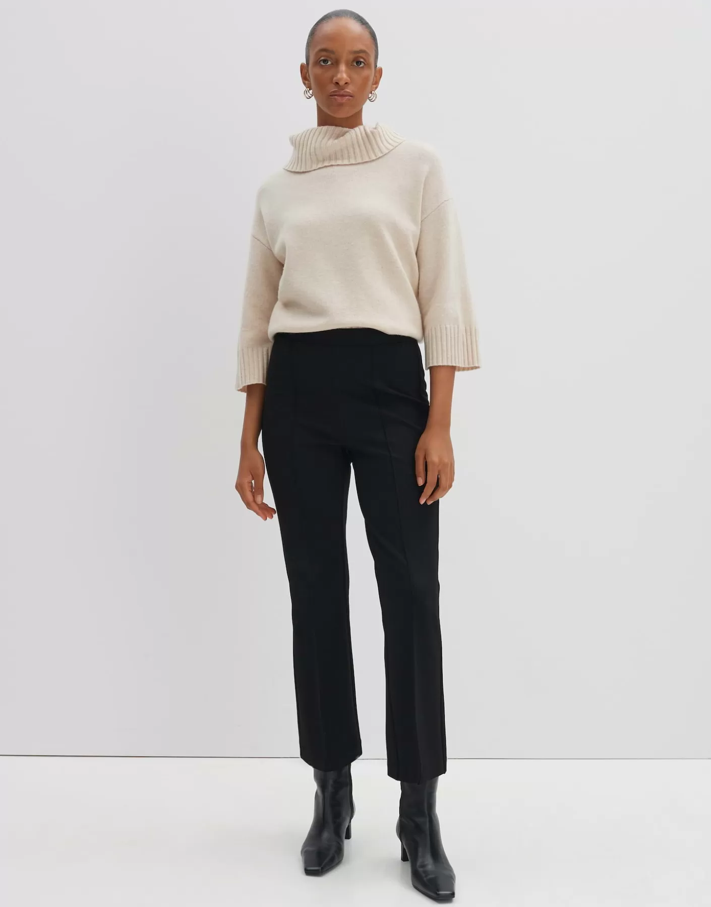 Maille<OPUS Commander Pull En Tricot Taxina Beige En Ligne mellow mélange
