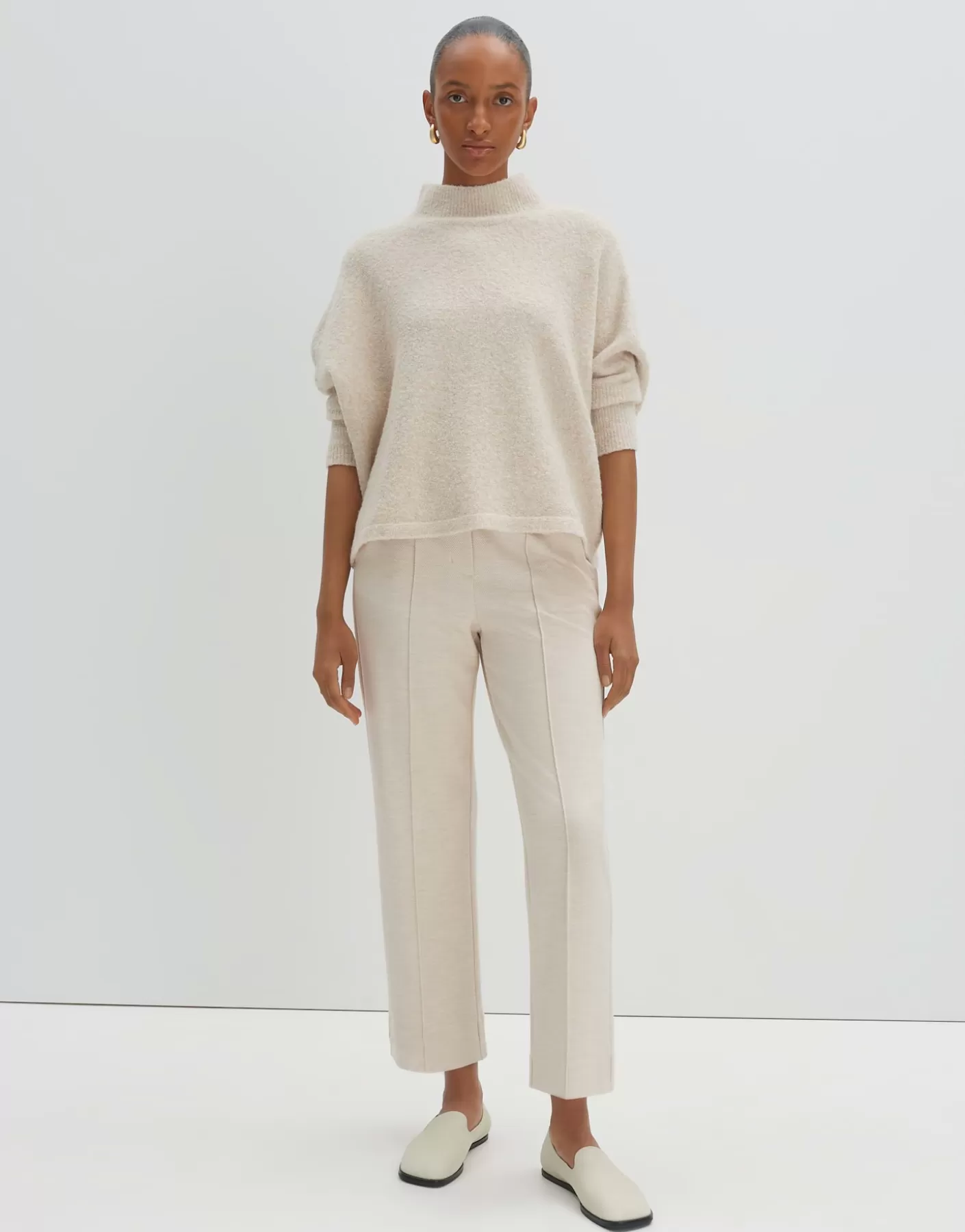 Maille | Meilleures Ventes<OPUS Commander Pull En Tricot Tiola Beige En Ligne mellow mélange
