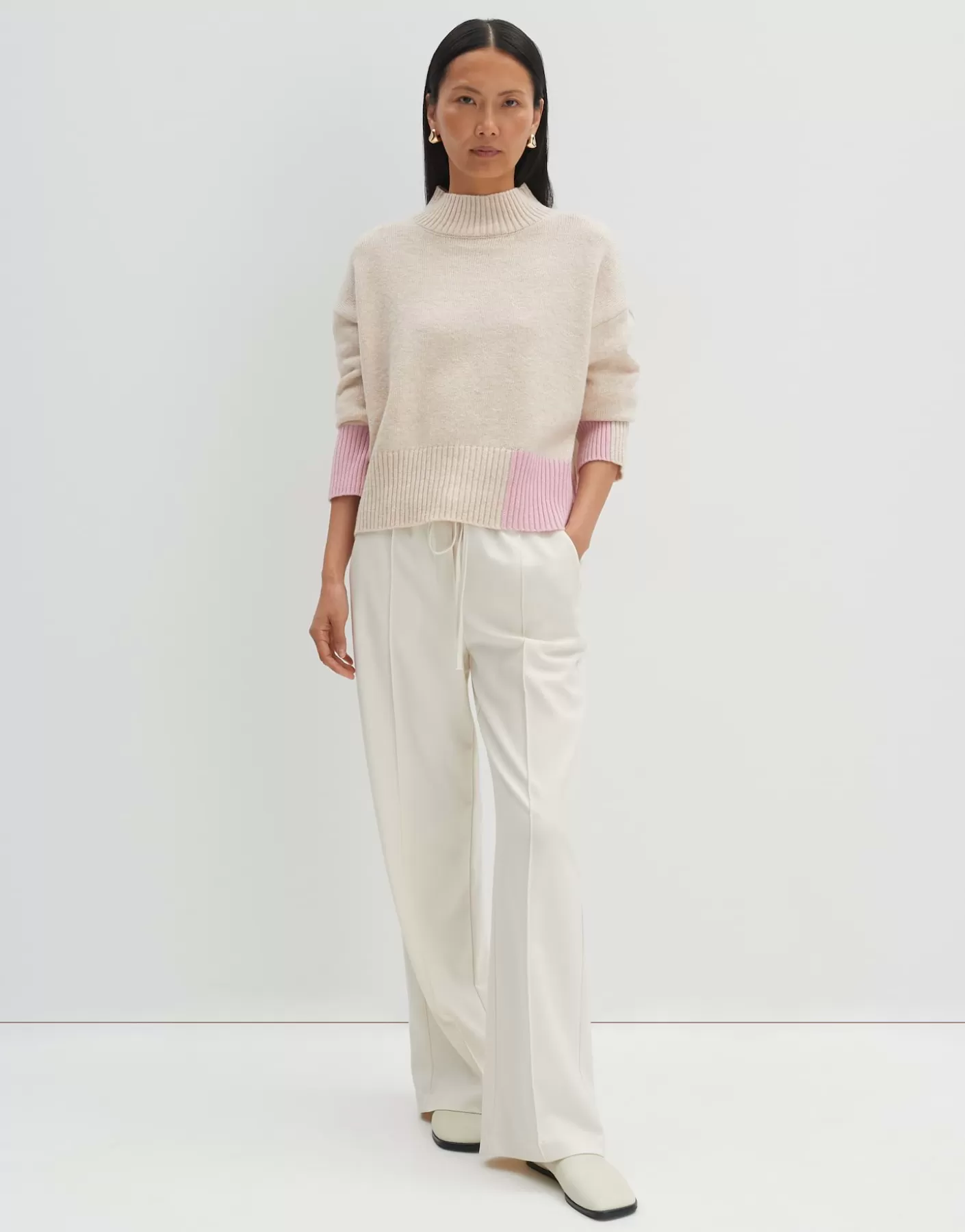 Maille | Meilleures Ventes<OPUS Commander Pull En Tricot Tomie Beige En Ligne mellow mélange