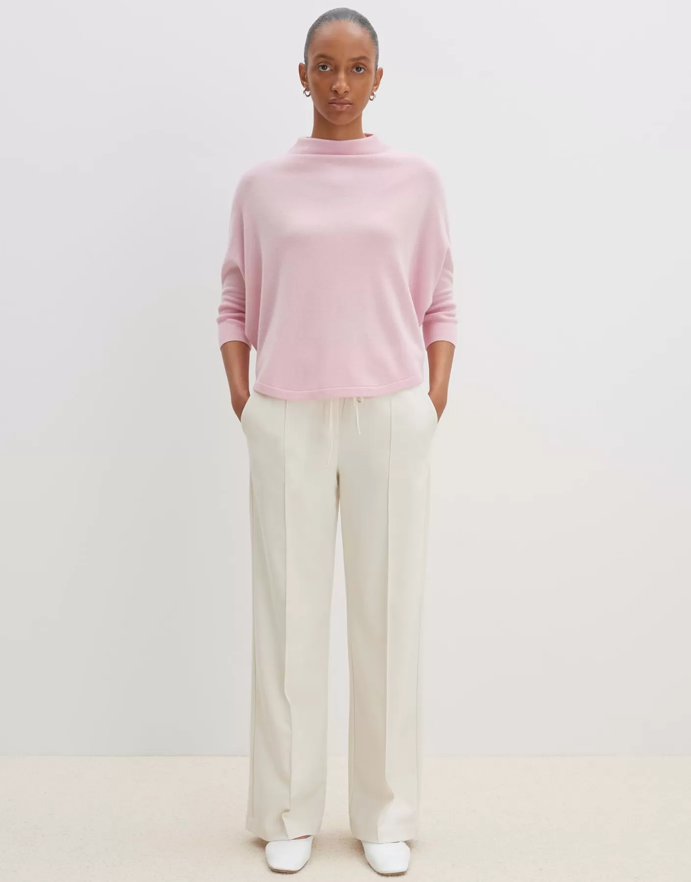 Maille | Meilleures Ventes<OPUS Commander Pull En Tricot Toriana Rose En Ligne chalky pink