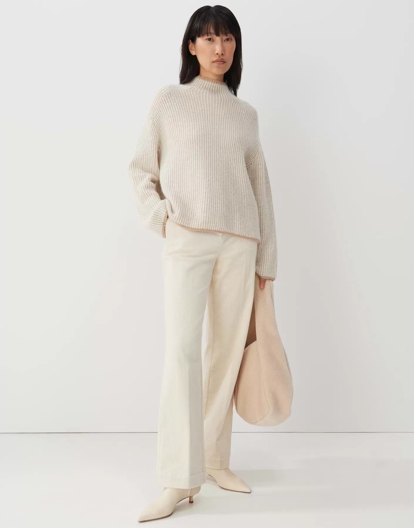 Maille<OPUS Commander Pull En Tricot Tosia Beige En Ligne cashmere cream melange