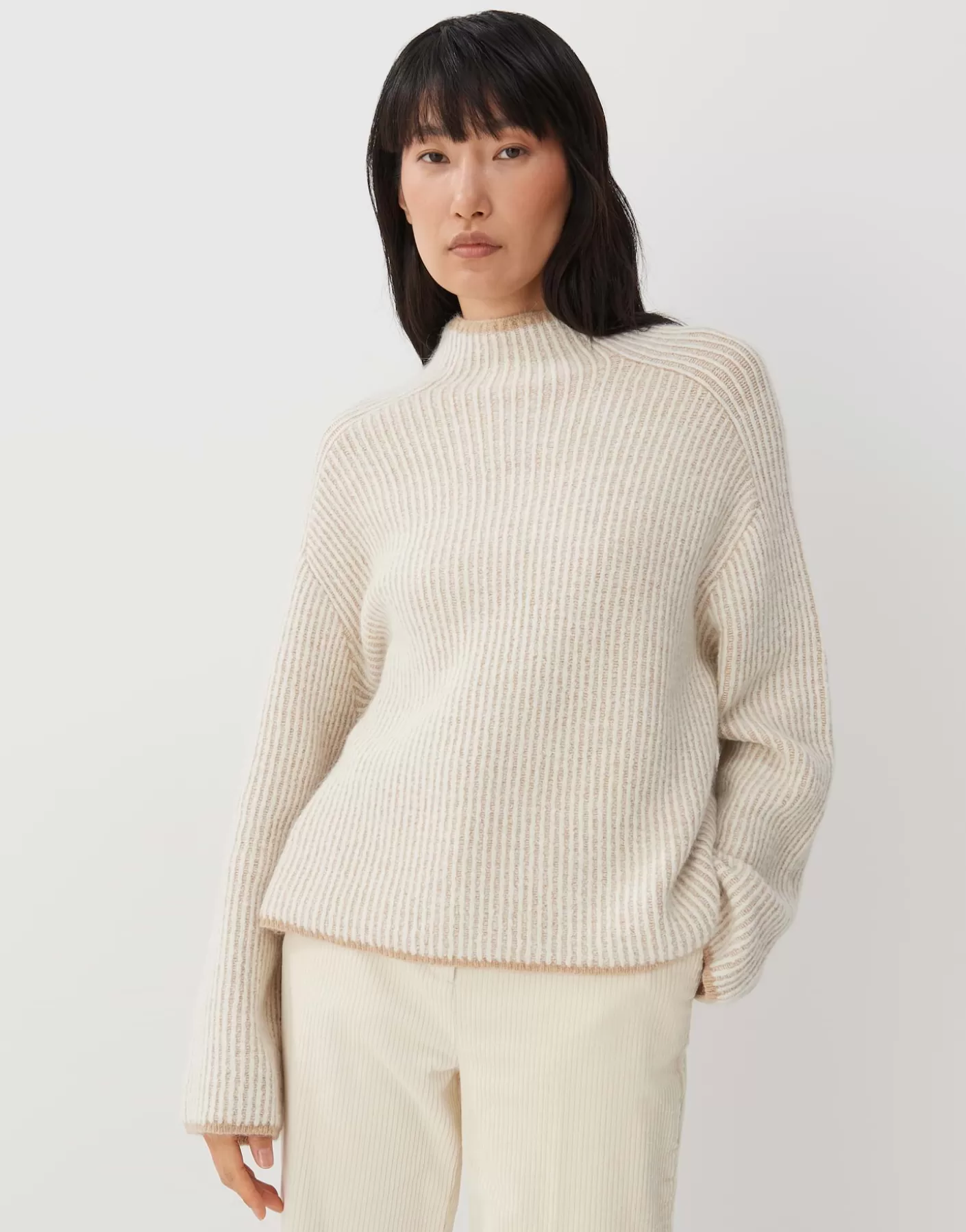 Maille<OPUS Commander Pull En Tricot Tosia Beige En Ligne cashmere cream melange