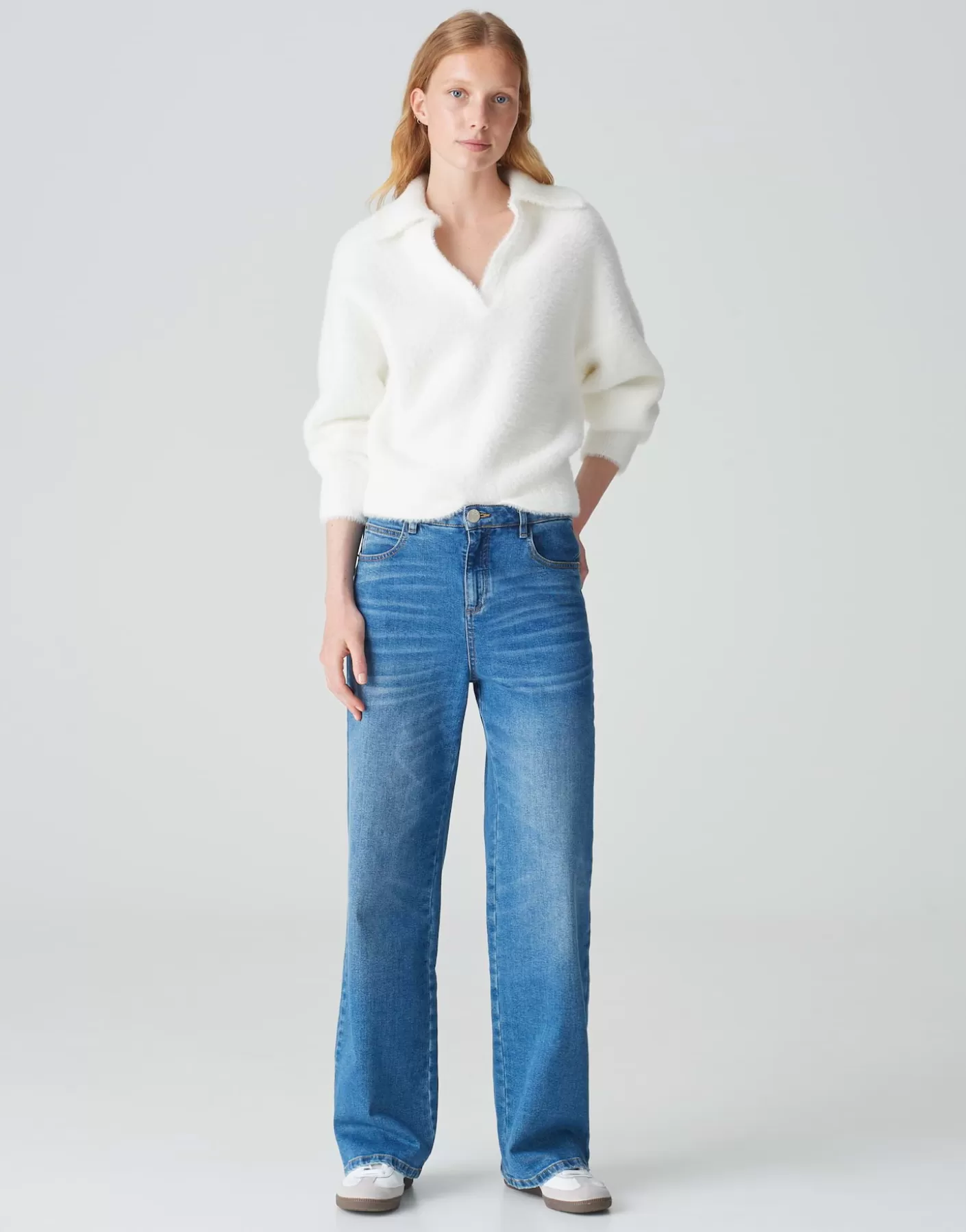 Maille<OPUS Commander Pull Oversize Posson Blanc En Ligne milk