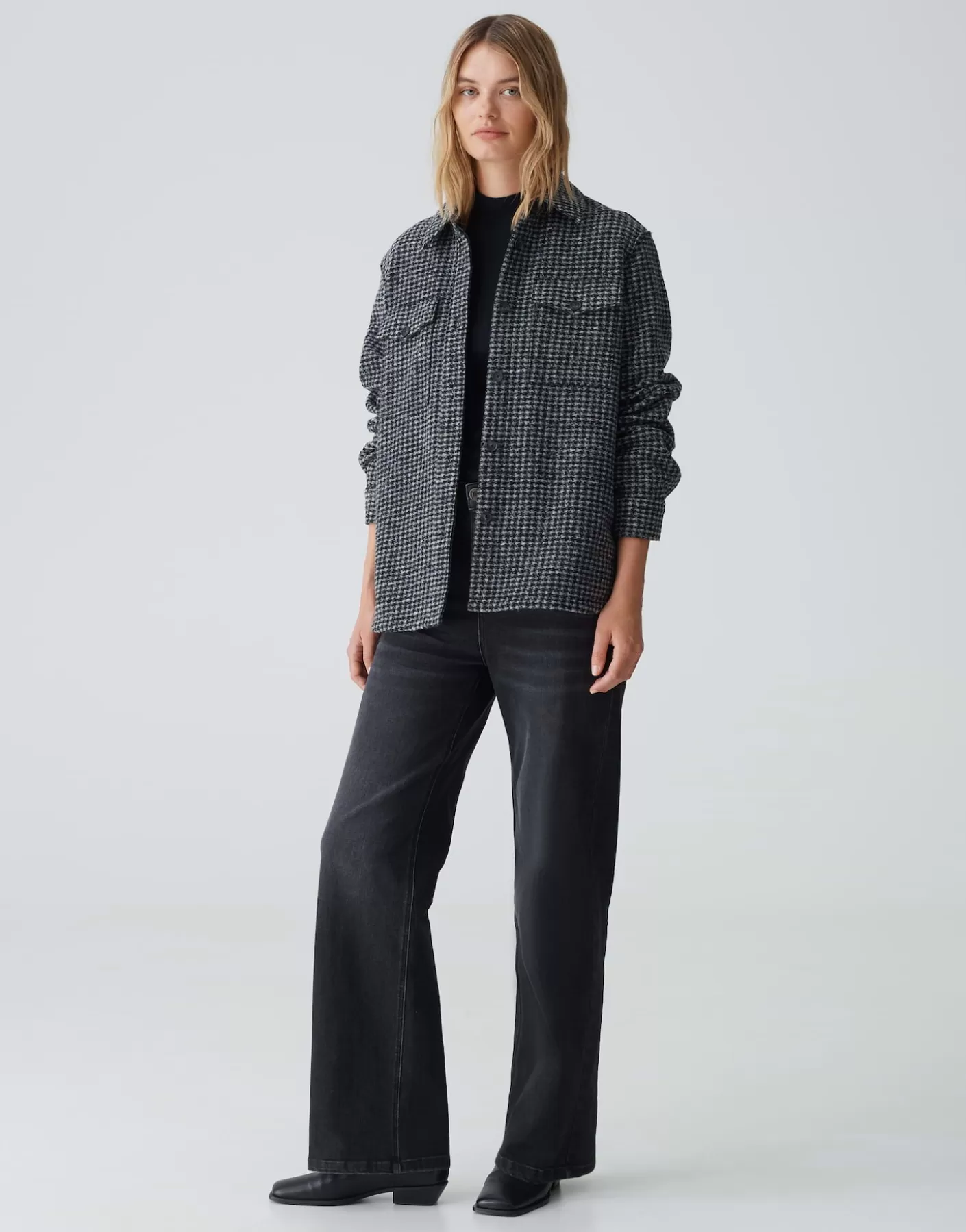 Blazer / Vestes<OPUS Commander Pull-over Junisa Noir En Ligne black