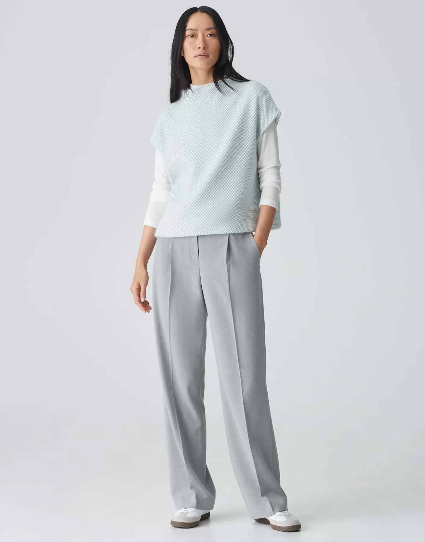 Sweats<OPUS Commander Pullunder Gofir Bleu En Ligne glacier blue