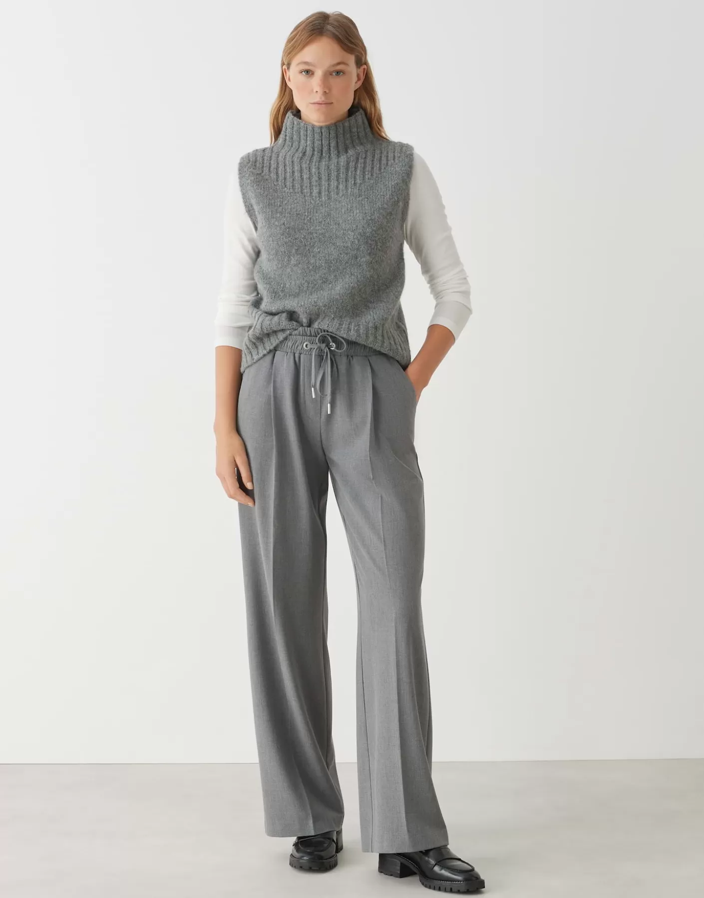 Maille<OPUS Commander Pullunder Pogeti Gris En Ligne easy grey