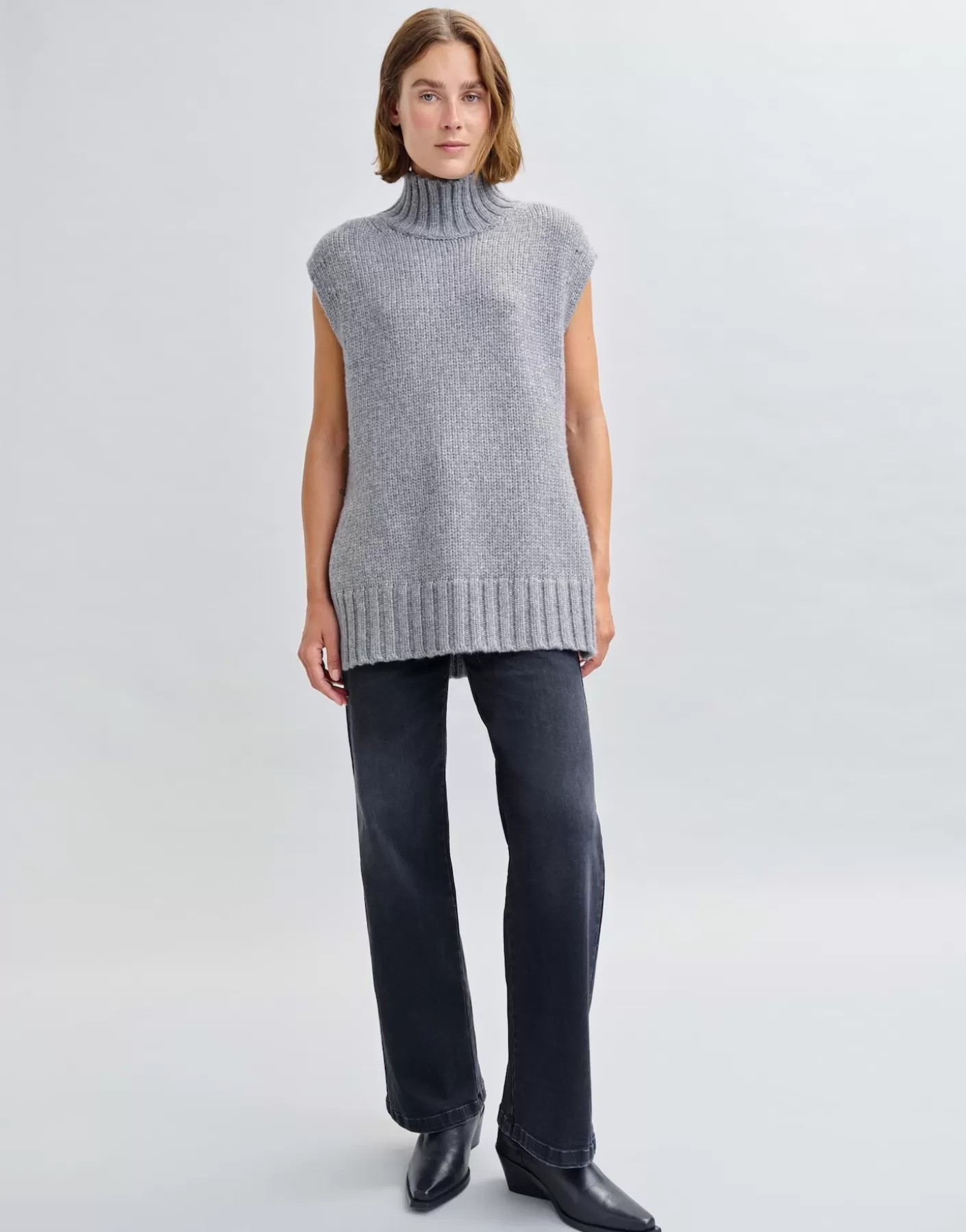 Maille<OPUS Commander Pullunder Pusefa Gris En Ligne easy grey