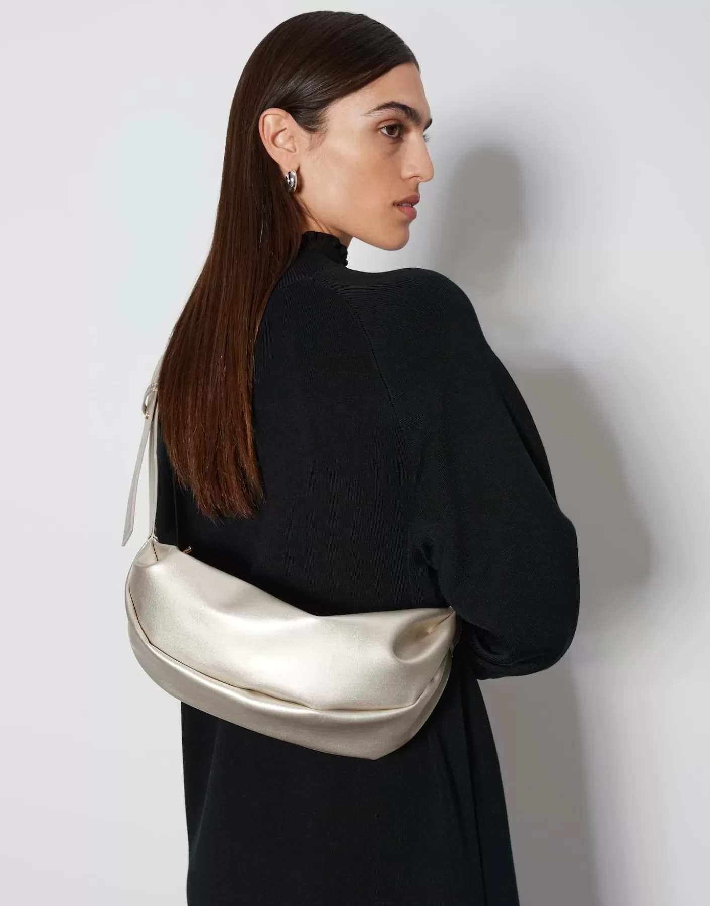 Accessoires<OPUS Commander Sac à Bandoulière Balanka Bag Beige En Ligne iced gold