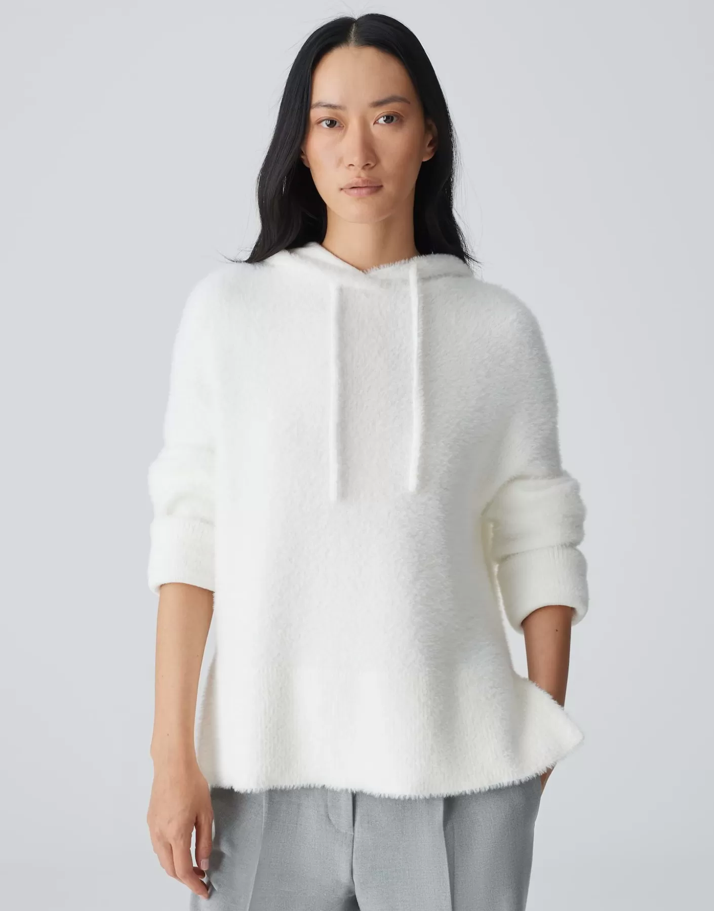 Maille<OPUS Commander Sweat à Capuche Pidlona Blanc En Ligne milk