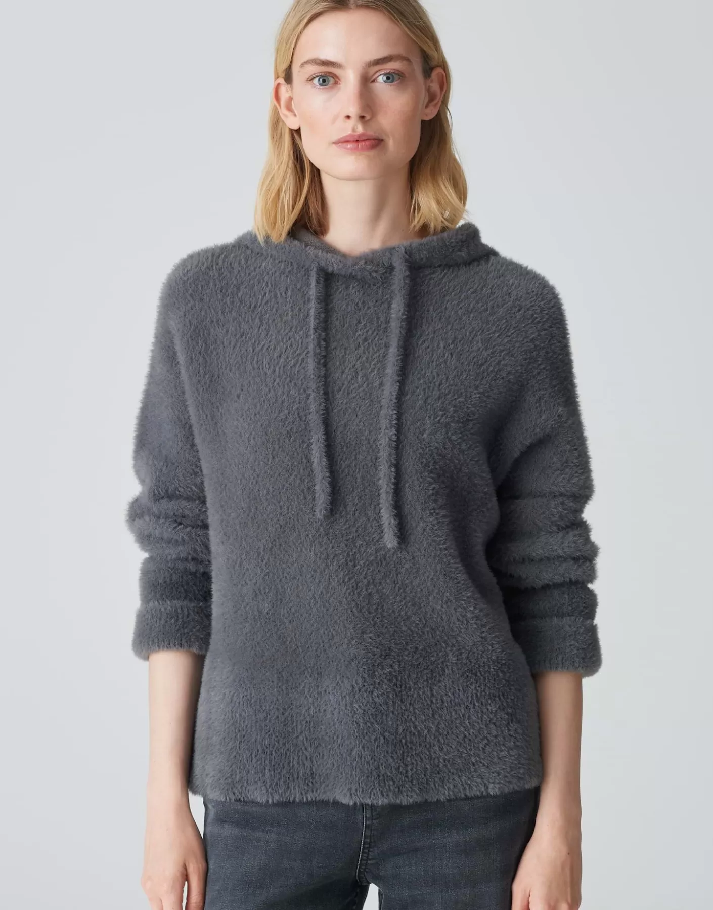 Maille<OPUS Commander Sweat à Capuche Pidlona Gris En Ligne graphite glaze