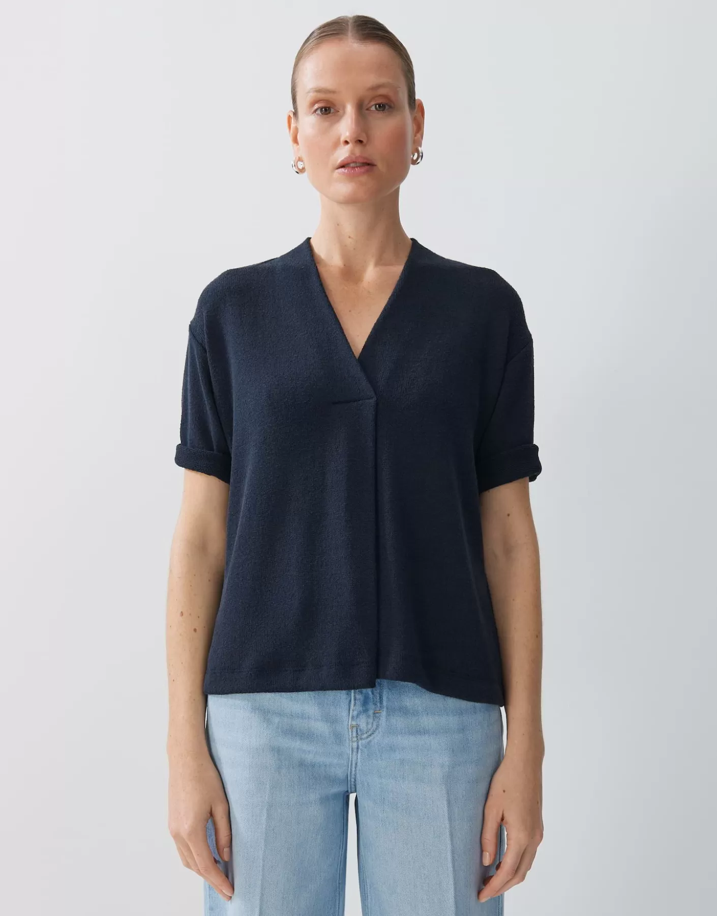 Sweats<OPUS Commander Sweatshirt Uphelia Bleu En Ligne ocean