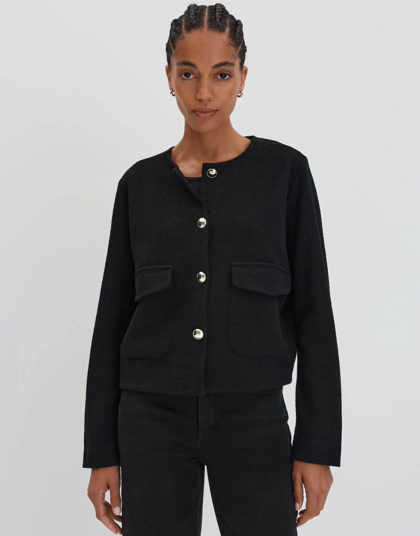 Blazer / Vestes | Meilleures Ventes<OPUS Commander Veste Blazer Neelia Noir En Ligne black