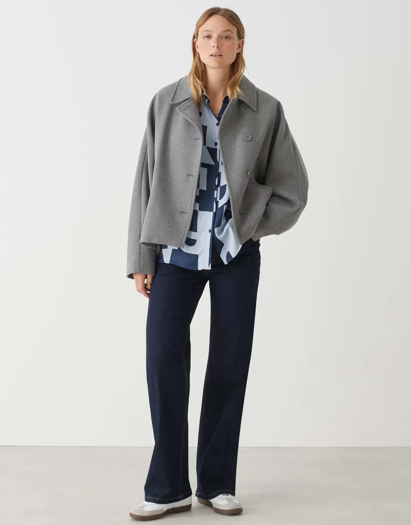 Vestes / Manteaux<OPUS Commander Veste Hajona Gris En Ligne easy grey