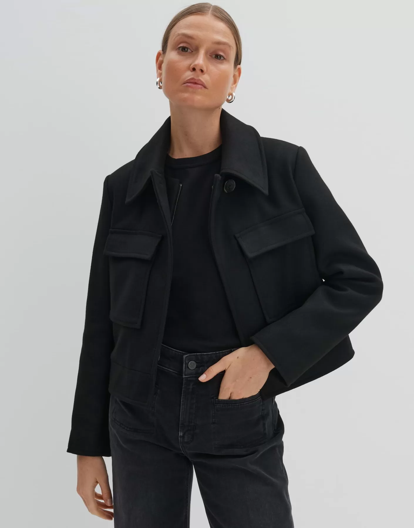 Vestes / Manteaux<OPUS Commander Veste Najali Noir En Ligne black